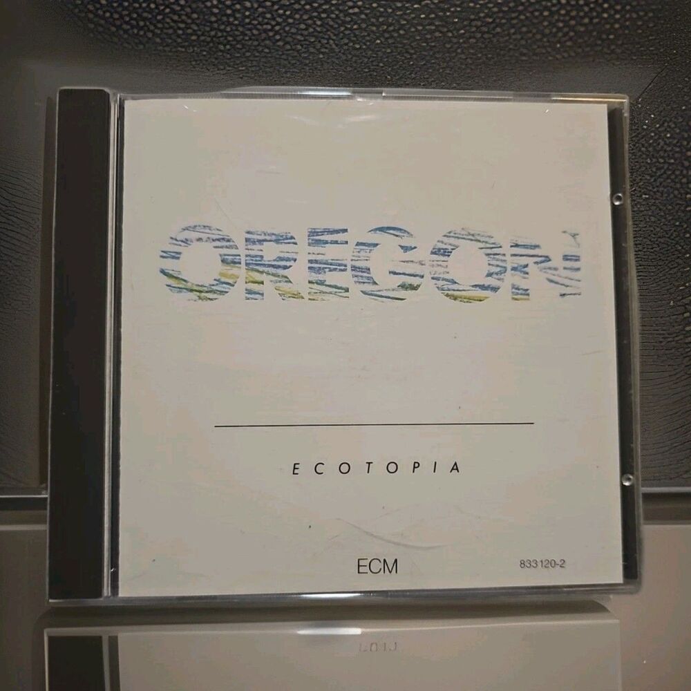 Oregon Ecotopia CD ECM 1354 West Germany PDO 1987 Jazz Fusion Ralph Towner Trilo